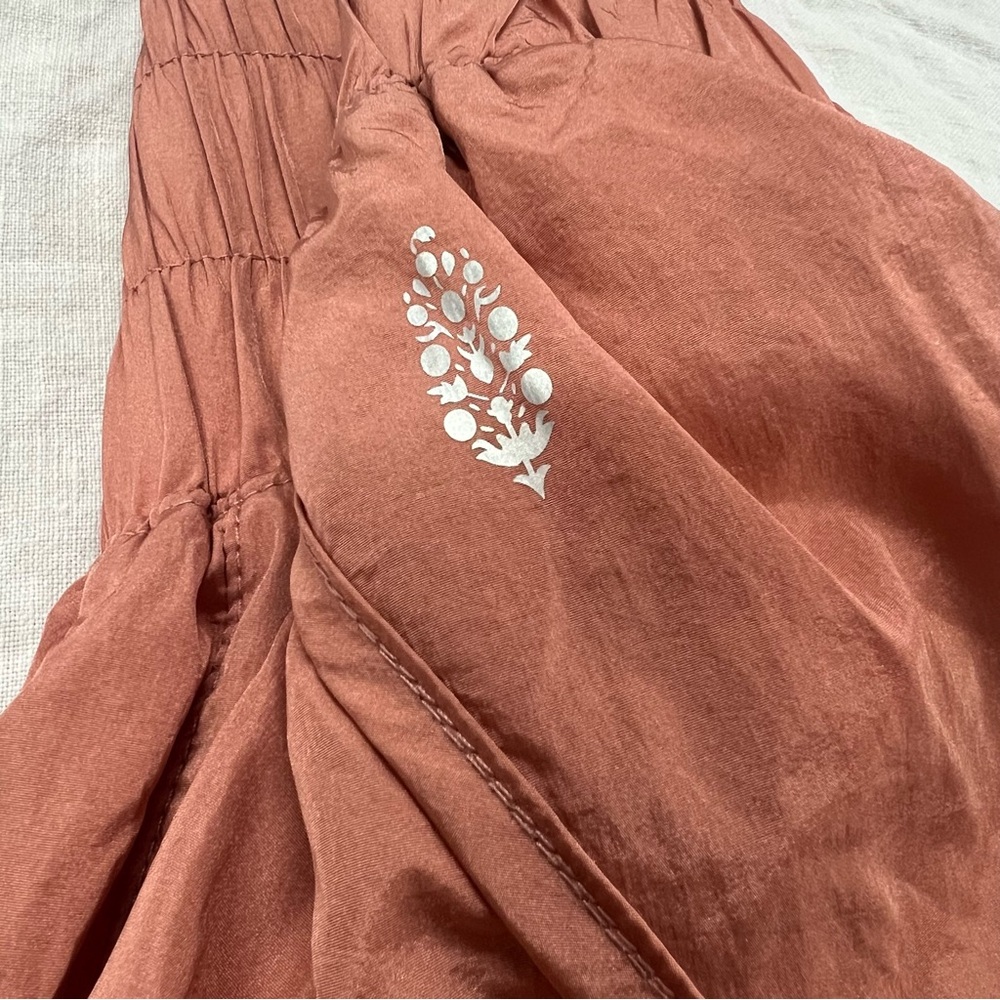 FREE PEOPLE MOVEMENT The Way Home High Rise Brushed Apricot Shorts Size S - Picture 6 of 11